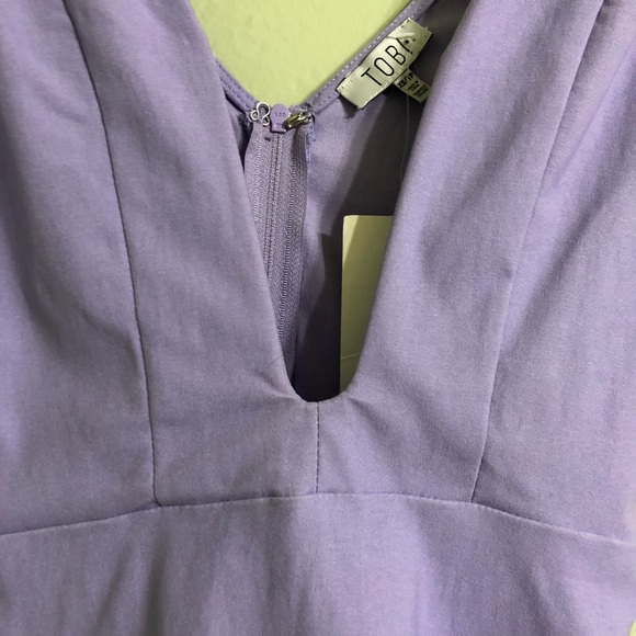 TOBI Violet Skater Dress - Picture 4 of 7